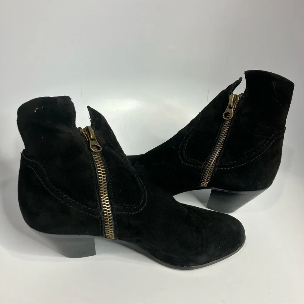 Sam Edelman Louie fringe booties‎ size 10